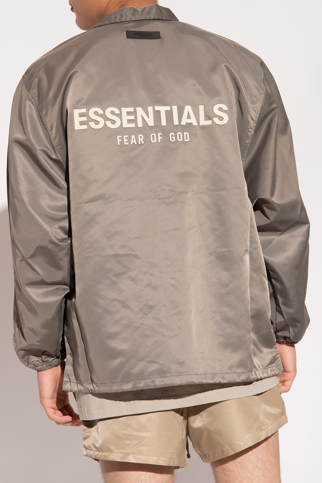 Fear Of God Essentials Jacket with logo | Men's Clothing | Vitkac